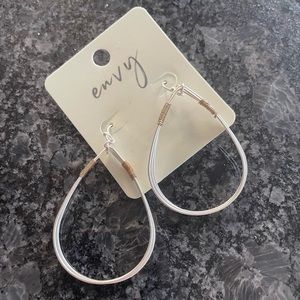 Silver Hoop Earrings